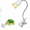 Reptiles & Amphibian Sinyaung | Pet Heating Light Lamp,Turtle Tank Light For Rreptiles,Flexible Clamp Lamp,Stand Heat Lamp,Adjustable Reptile Clamp Heat Lamp,With Clamp E27 Base 360 Hose Aquarium,For Reptiles Lizard Turtle,No Bulb