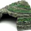 Reptiles & Amphibian JIHAQUA | Jihaqua Terrarium Decor Reptile Hide Reptile Hides And Caves Aquarium Tank Accessories Decorations,Medium