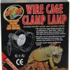 Reptiles & Amphibian Zoo Med | Zoo Med Repti Porcelain Clamp Lamp With 6' Cord