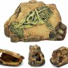 Reptiles & Amphibian Hamiledyi | Hamiledyi Reptile Hideout Cave,Lizard Resin Rock Hiding Cave,Reptile Habitat Terrarium Decoration For Leopard Gecko Cichlids Spiders Lizards Hermit Crabs