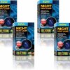 Reptiles & Amphibian Exo Terra | Exo Terra Night-Glo Moonlight A19 Lamp, 50-Watt (4 Pack)