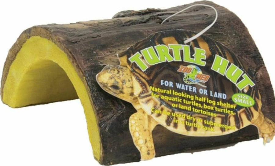 Reptiles & Amphibian Zoo Med | Zoo Med Turtle Hut, Small