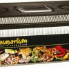 Reptiles & Amphibian Exo Terra | Exo Terra Faunarium, Flat Home, Plastic Reptile Terrarium, Medium (Pack Of 1), Pt2300