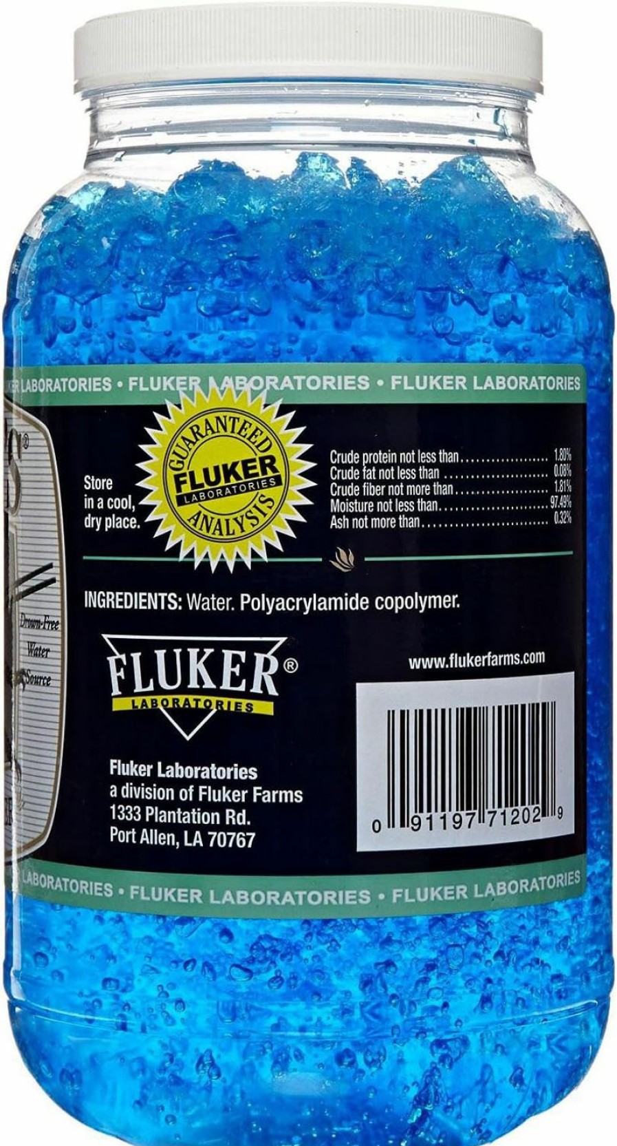 Reptiles & Amphibian Fluker Farms | Fluker Labs Fluker Cricket Quencher Gel Orig. 7.5Lb