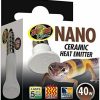 Reptiles & Amphibian Zoo Med | Zoo Med Nano Ceramic Heat Emitter 40 Watt - Pack Of 4