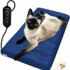 Reptiles & Amphibian PETNF | Outdoor Pet Heating Pads For Dogs, Safe Electric Cat Heating Pad With Timer, 6 Levels Adjustable Temperature Dog Cat Heated Bed Pad For Dog Cat House,Dog Heat Pad Outside With Removable Washable Cover