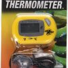 Reptiles & Amphibian Zoo Med | Zoo Med Digital Terrarium Thermometer Digital Terrarium Thermometer - Pack Of 4