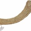 Reptiles & Amphibian balacoo | Balacoo Lizards Hammock Geckos Hammock Lizard Lounger Natural Seagrass Fibers Hammock For Bearded Dragons Geckos Iguanas And Hermit Crabs Light Brown 75X18Cm Accessories Habitat