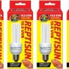 Reptiles & Amphibian Zoo Med | Zoo Med Reptisun 10.0 Uvb Mini Compact Fluorescent 13 Watt (4 Pack)