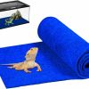 Reptiles & Amphibian Mechpia | Mechpia 47\" X 24\" Large Reptile Carpet Terrarium Liner Bedding Reptile Substrate Mat Tank Accessories For Bearded Dragon Snake Lizard Tortoise Leopard Gecko (Grey)