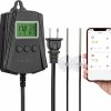 Reptiles & Amphibian Inkbird | Inkbird Wifi Heat Mat Reptile Thermostat Controller Temperature Controller With 2 Probes And 2 Outlets, Ipt-2Ch Thermostat (Max 250W Per Outlet).