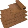 Reptiles & Amphibian WUHOSTAM | Wuhostam 4 Pack (12 20 Inch) Reptile Terrarium Bedding Substrate Liner Natural Coconut Fiber Carpet Mat For Tortoise,Lizard,Snake,Chameleon