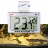 Reptiles & Amphibian capetsma | Capetsma Reptile Thermometer, Digital Thermometer Hygrometer For Reptile Terrarium, Temperature And Humidity Monitor In Acrylic And Glass Terrarium,Accurate - Easy To Read - No Messy Wires… (1 Pack)