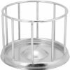 Reptiles & Amphibian Shanbor | Tortoise Dish Water Tray, Reasonable Round Railing Shape Rustproof Stainless Steel Tortoise Feeder For Lizard For Pet Store For Zoo Garden S