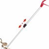 Reptiles & Amphibian ZOTO | Zoto Adjustable Snake Grabber Tool 60 Inches (3.7-5 Feet), Snake Catcher Tongs, Professional Reptile Grabber Rattle Wide Jaw Handling Tool With Lock For Rattlesnake - Aluminum Alloy