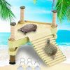 Reptiles & Amphibian Keedolla | Large Turtle Floating Platform Turtle Basking Platform With Feeding Area, Turtle Floating Docks Turtle Reptile Climbing Pier And Basking Platform For Tortoise, Frogs, Crabs And Salamanders