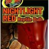 Reptiles & Amphibian Zoo Med | Zoo Med Nightlight Red Reptile Bulb 100 Watts - Pack Of 2