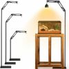 Reptiles & Amphibian Hypool | Hypool Reptile Heat Lamp Stand With 3 Adjustable Height And 360 Rotation Swing Arm Metal Hook Included For Bearded Dragon Turtle Gecko And Puppies 15.7Inch To 74.3Inch