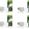 Reptiles & Amphibian Exo Terra | (4 Pack) Exo Terra Repti-Glo 5.0 Compact Fluorescent Tropical Terrarium Lamps, 13 Watt