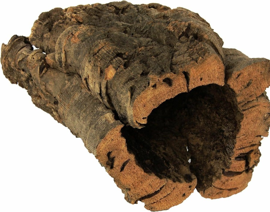 Reptiles & Amphibian Zoo Med | Zoo Med Natural Cork Bark, Round, Extra Large