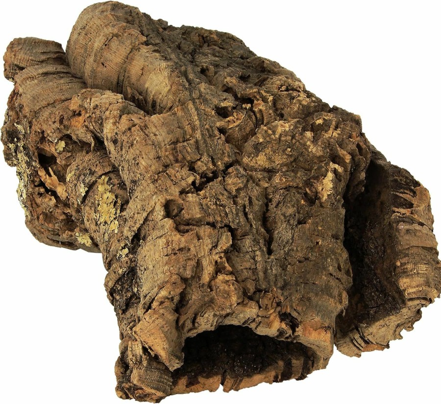 Reptiles & Amphibian Zoo Med | Zoo Med Natural Cork Bark, Round, Extra Large