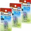 Reptiles & Amphibian Zilla | Zilla Mini Halogen Lamp Reptile Bulb, 25-Watt, Day Blue (3 Pack)