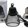 Reptiles & Amphibian Lucky Farm | Lucky Farm Heating Lampshade Reptile Anti-Scald Heater Guard With 25W Uva+Uvb Heating Lamps For Terrarium Chameleon Lizards Snakes