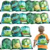 Reptiles & Amphibian TOQI | Toqi 18Pcs Reptile Party Favors Reptile Drawstring Bags Reptile Birthday Party Decorations, Animal Gift Bag Drawstring For Kids Reptile Swamp Birthday Baby Shower Supplies