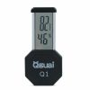 Reptiles & Amphibian Qguai | Qguai Reptile Terrarium Thermometer Hygrometer Digital Display Pet Rearing Box Reptiles Tank Temperature Thermometer Hygrometer Gauge With Suction Cup