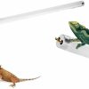 Reptiles & Amphibian Yecherate | Yecherate 18In 15W T8 Uvb 10.0 Reptile Light Tube, Uva Uvb Bulb, Fluorescent Lamp Uvb Bulb Fluorescent Desert Terrarium Light Bulb For Reptile And Amphibian Snake/Lizard/Insect/Leopard Tortoise