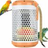 Reptiles & Amphibian Beamama | Bird Cage Heater- Reptile Heat Lamp With Shade No Harm No Light Ceramic Bird Heat Lamp Pet Heater For Parakeets Parrots Chameleon, Snakes, Lizards, Chicks, Amphibian Bird Supplies