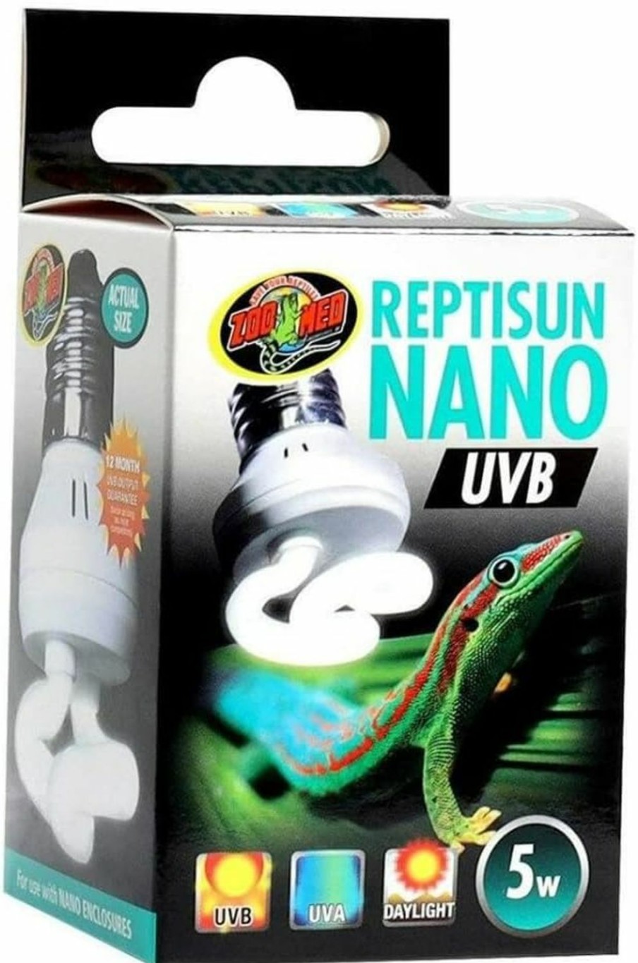 Reptiles & Amphibian Zoo Med | Zoo Med Reptisun Nano Uvb Bulb