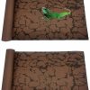 Reptiles & Amphibian BNOSDM | Bnosdm Reptile Carpet Pet Desert Mat Terrarium Liner Bedding Mats Reversible Substrate For Lizard Gecko Tortoise Snake Chameleon Bearded Dragon 39.3X19.6In