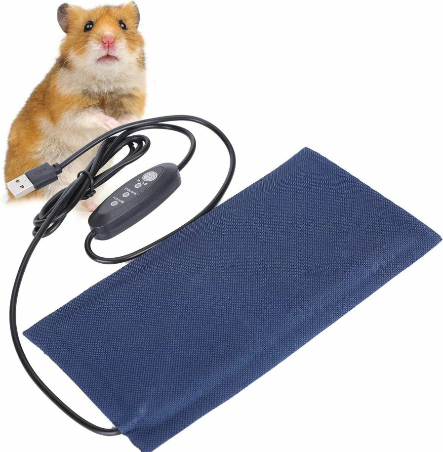 Reptiles & Amphibian KUIDAMOS | Kuidamos Reptile Heating Pad, Usb Heating Pad Waterproof For Pets Seedling Small Animals(Large, Pisa Leaning Tower Type)