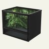 Reptiles & Amphibian Leap | Leap Habitat Reptile Terrarium - 30 Gallon, Lightweight And Durable, Bioactive Ready, 22X17X18 Inches, With Ergonomic Door Latches And Fresh Air Flow For Reptiles And Amphibians