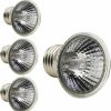 Reptiles & Amphibian MODUODUO | Moduoduo Uva Uvb Bulbs 4Pcs 50W Reptile Basking Light For Turtle Amphibian Tanks, Aquatic Terrariums And Cages