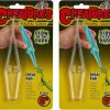 Reptiles & Amphibian Zoo Med | Zoo Med 2 Pack Of Creatures Feeding Tongs, 6 Inch, Glow In The Dark