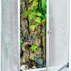 Reptiles & Amphibian RunDuck | Runduck 45 Gallon 360 Panoramic Foldable Reptile Terrarium Kit: Crested Gecko Tank And Reptile Cage For Superior Ventilation, Easy Feeding, Sturdiness, And Simple Assembly (Black, 32\"X18\"X18\")