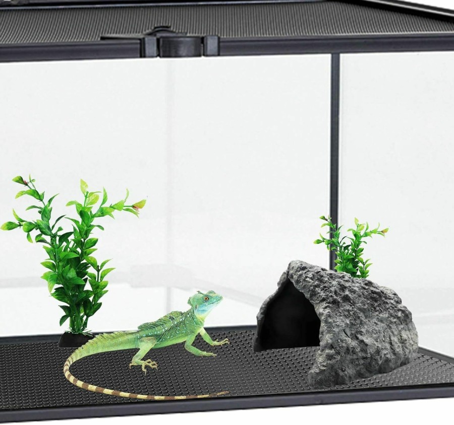 Reptiles & Amphibian Oooct | 118 17.5 Inches Bearded Dragon Substrate, Reptile Terrarium Tank Decor, Reptile Habitat Liner Substrate, Tank Accessories For Lizard Leopard Gecko Snake Tortoise Hamster Guinea Pig Rat Bird Parrot