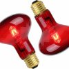 Reptiles & Amphibian WUHOSTAM | Wuhostam 100W Heat Lamp Heating Infrared Bulb, Red Pet Light Uva Spot Lamp For Reptile And Amphibian Use - Lizard Tortoise Spider Snake Chameleon 2 Pack