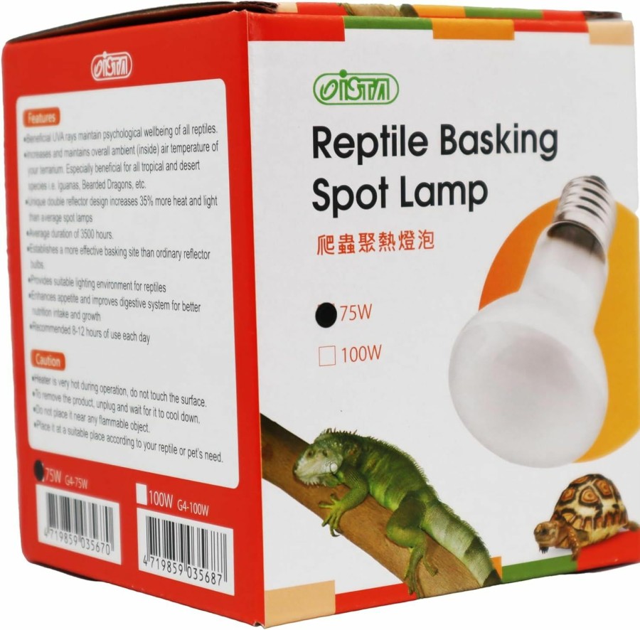 Reptiles & Amphibian ISTA | Ista Reptile Basking Spot Lamp 75W, 110V