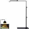 Reptiles & Amphibian SZDADJY | Szdadjy Reptile Lamp Stand For Habitat Cage, Landing Lamp Holder Bracket With Base, Support For Reptile Terrarium Light Stand (Large-Sized)