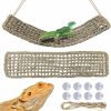 Reptiles & Amphibian GCVOPTON | 2 Pieces Bearded Dragon Hammock Large, 30\" X 7\" Reptile Hammock, Lizard Hammock,Bearded Dragon Climbing Habitat Tank Accessories,Reptile Bridge For Chameleon Hermit Gecko Snakes