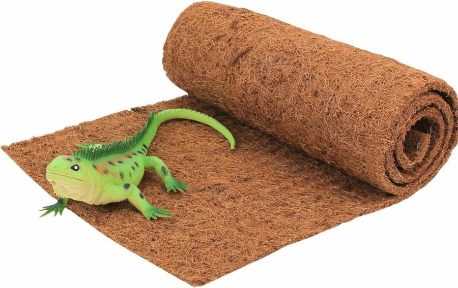 Reptiles & Amphibian Alfie | Alfie Pet - Maria Coconut Fiber Mat Terrarium Liner For Reptile, Chameleon, Turtule, Lizard And Snake