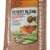 Reptiles & Amphibian Zilla | Zilla Dry Ground English Walnut Shell, Desert Sand Blend, 5-Qt