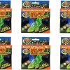 Reptiles & Amphibian Zoo Med | Zoo Med (6 Boxes) 2-Pack Daylight Blue Reptile Bulb, 60-Watt