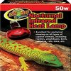 Reptiles & Amphibian Zoo Med | Zoo Med Nocturnal Infrared Heat Lamp, 50 Watts