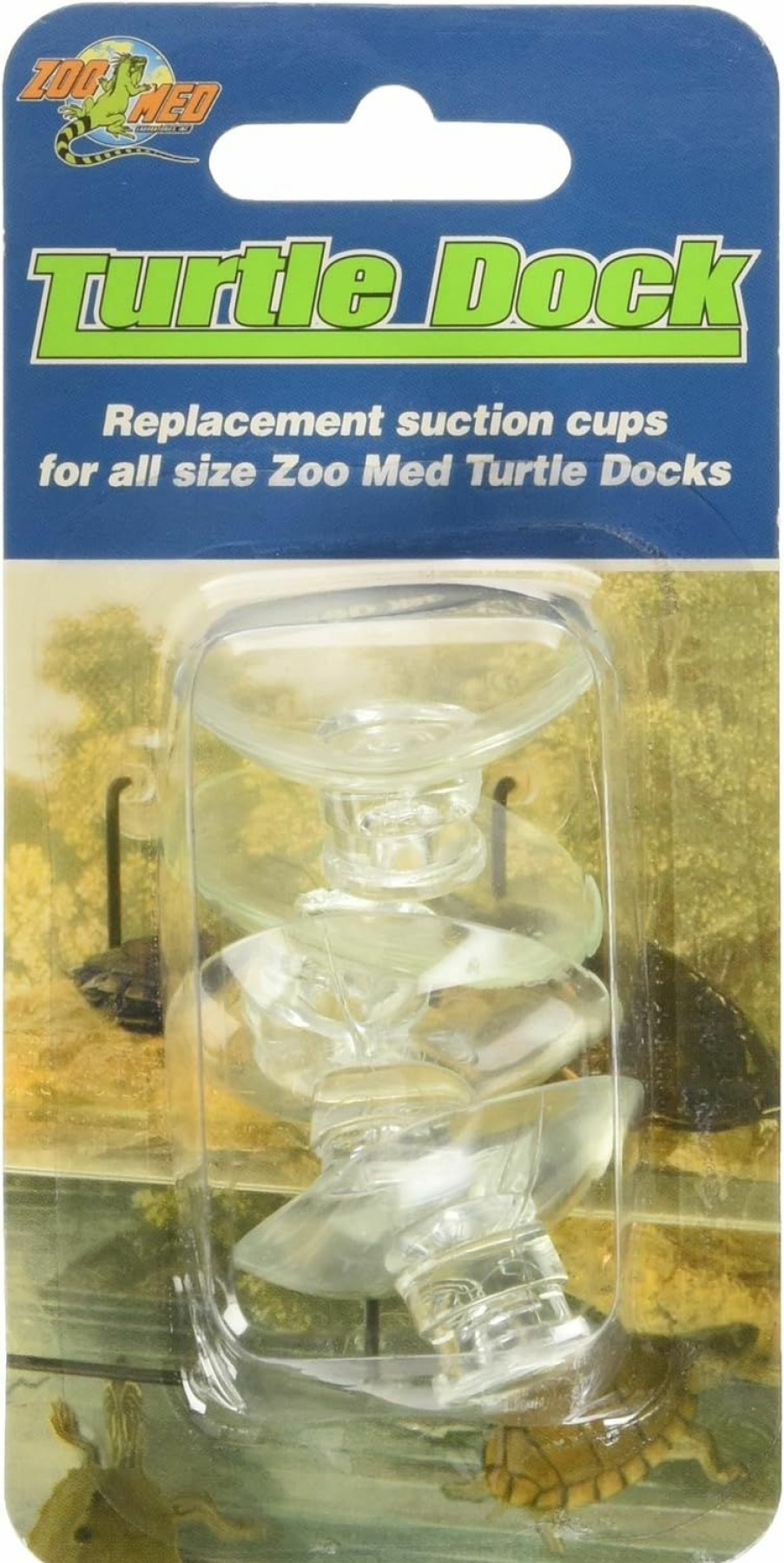 Reptiles & Amphibian Zoo Med | Zoo Med Laboratories Szmtds4 Zoo Turtle Dock Sucountion Cups