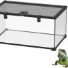 Reptiles & Amphibian BNOSDM | Bnosdm Gecko Tank Tarantula Enclosure Reptile Tanks Top Opening Tank With Screen Ventilation For Bearded Dragon Gecko Lizard Hermit Crab