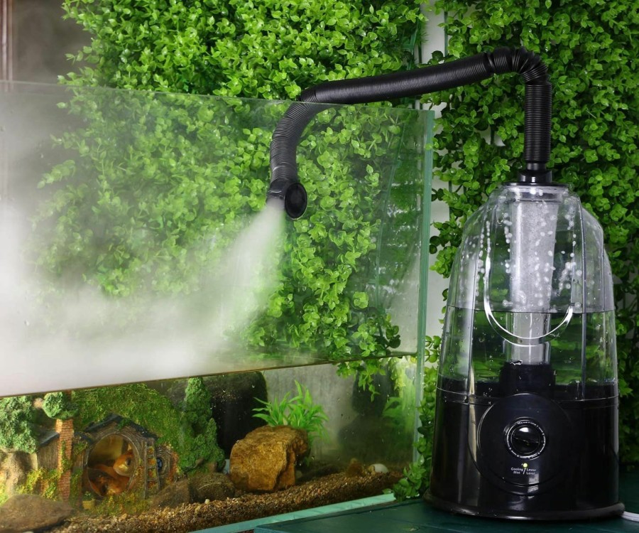 Reptiles & Amphibian COOSPIDER | Reptile Fogger Terrariums Humidifier Fog Machine Mister 3L Large Size Ideal For Paludarium/Vivarium/Reptiles/Amphibians/Herps